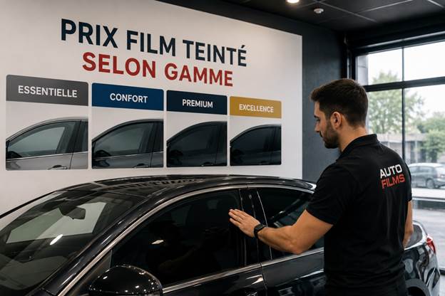 prix film teinté selon gamme France